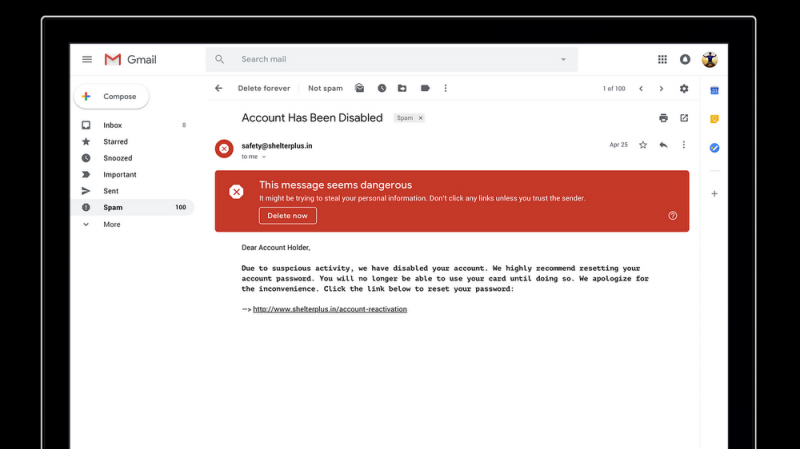Google обновила Gmail, добавив в него искусственный интеллект