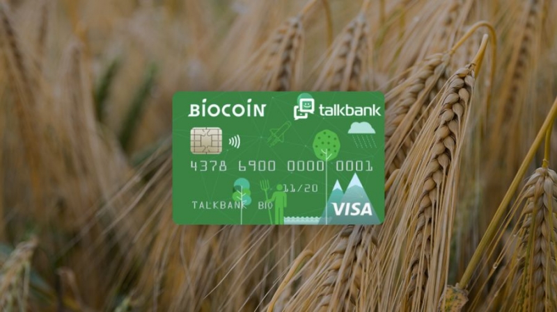 BioCoin и Talkbank выпустили первую в России криптовалютную карту