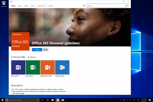 Приложения Microsoft Office появились в Windows Store