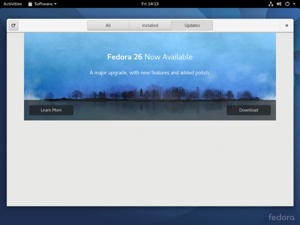 Обновление Fedora через терминал
