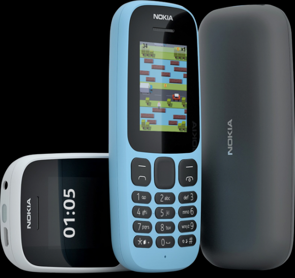 Представлены мобильные телефоны Nokia 105 и Nokia 130