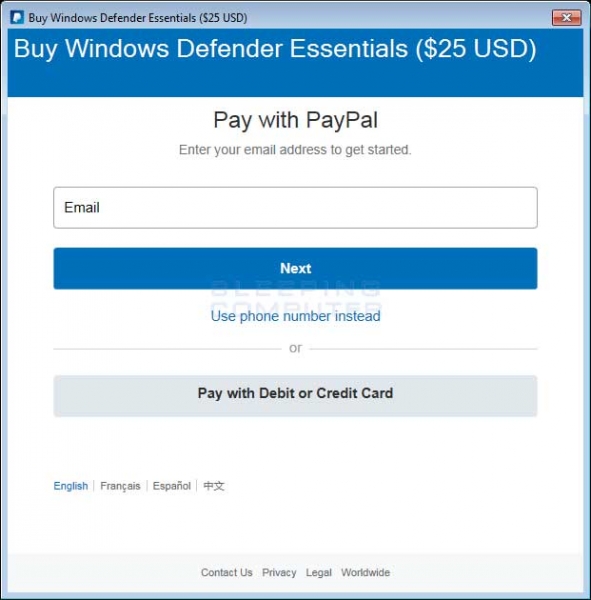 Мошенники выманивают у пользователей Windows деньги за несуществующее ПО