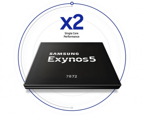 Шестиядерный Samsung Exynos 5 (7872) стал вдвое мощнее предшественника