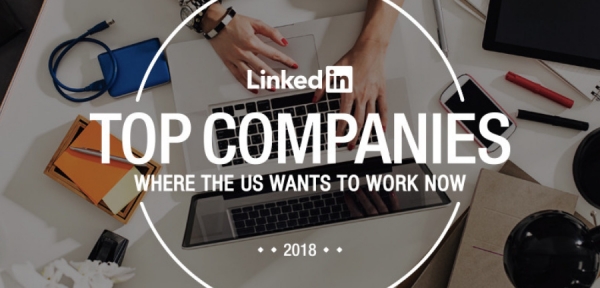 Лучшие работодатели США 2018 по версии LinkedIn