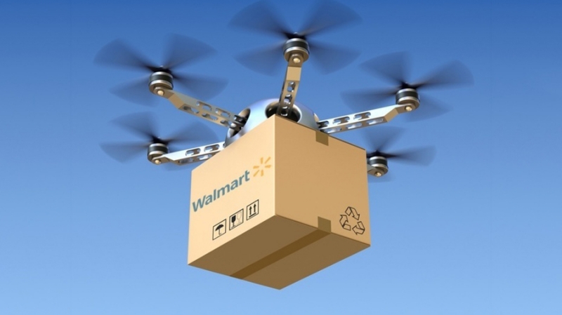 Walmart патентует автономную систему доставки  на основе блокчейна